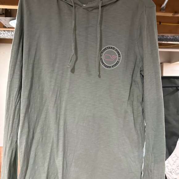 Vineyard Vines Olive Hoodie - Picture 1 of 4